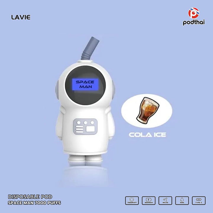 Space Man 7000 Puffs Disposable Pod