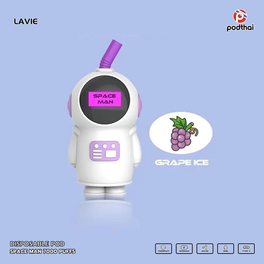Space Man 7000 Puffs Disposable Pod
