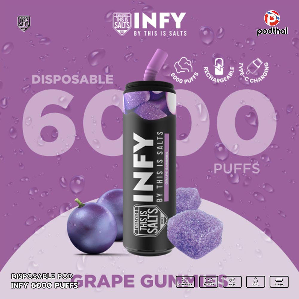 INFY 6000 Puffs Disposable