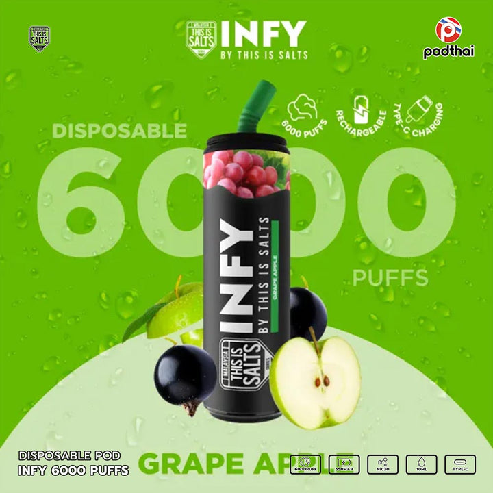 INFY 6000 Puffs Disposable