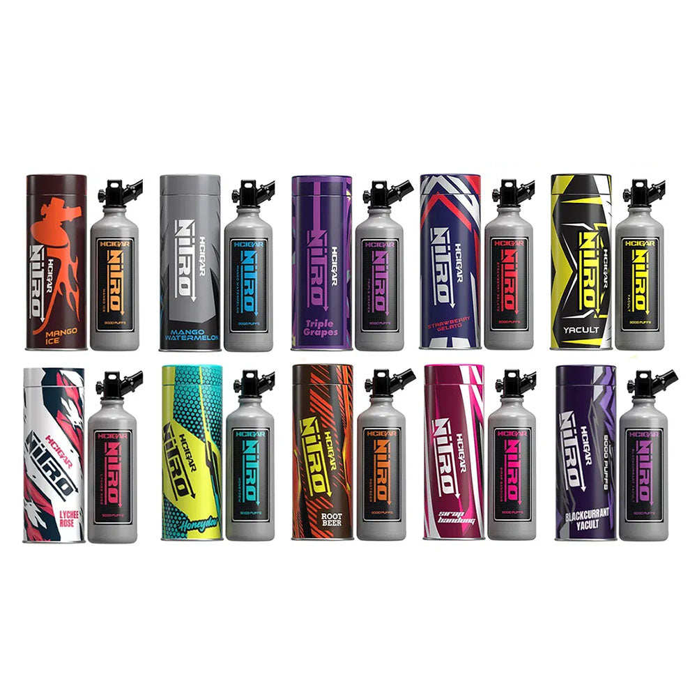 HCigar Nitro 9000  Puffs Disposable Pod