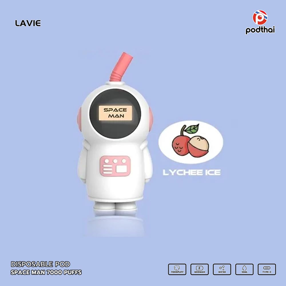 Space Man 7000 Puffs Disposable Pod