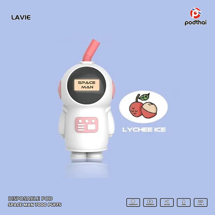 Space Man 7000 Puffs Disposable Pod