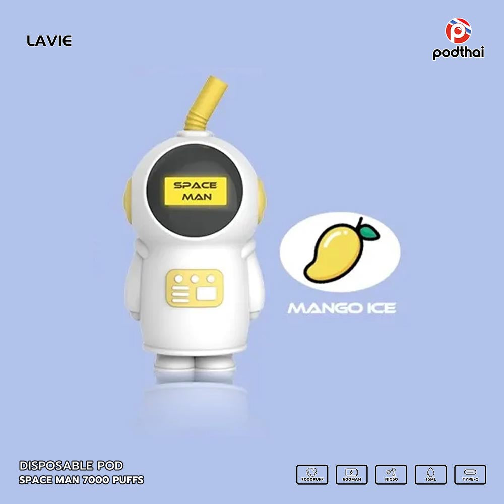 Space Man 7000 Puffs Disposable Pod