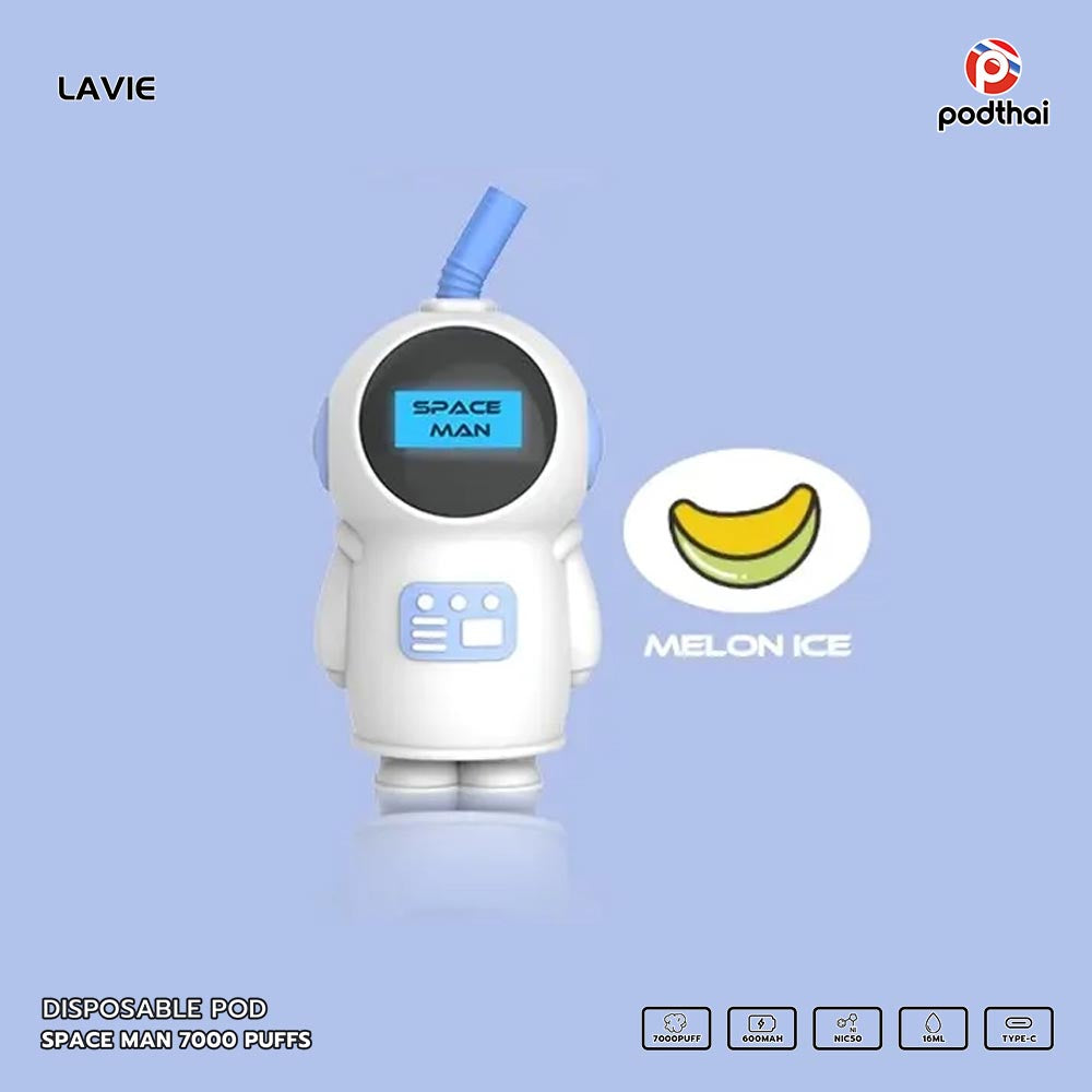 Space Man 7000 Puffs Disposable Pod