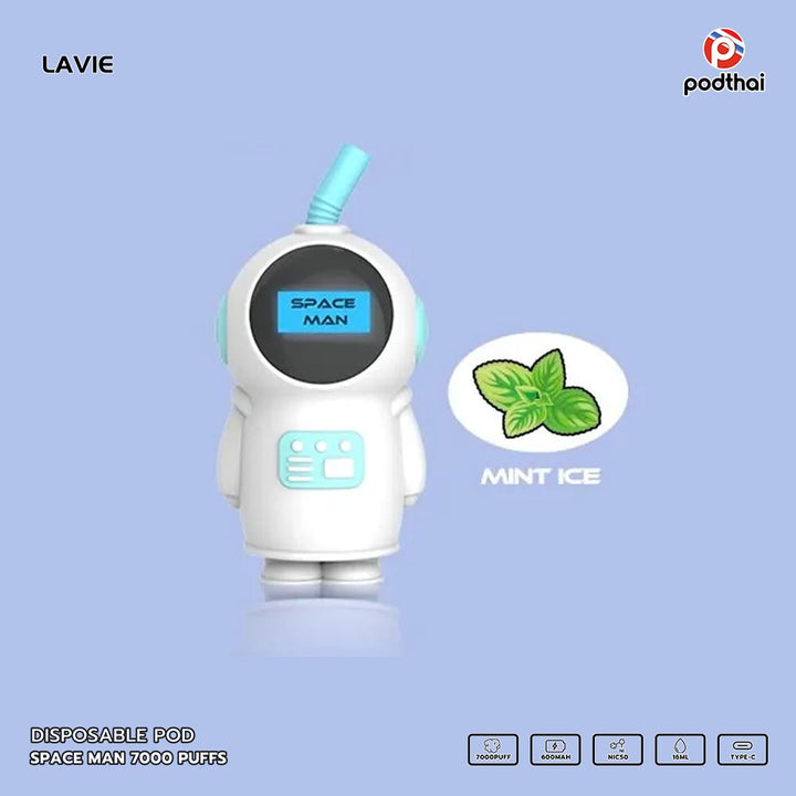 Space Man 7000 Puffs Disposable Pod