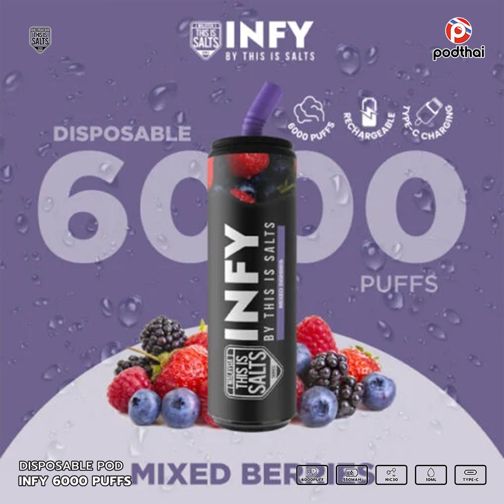 INFY 6000 Puffs Disposable