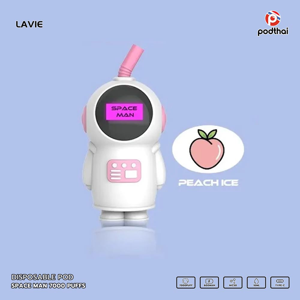 Space Man 7000 Puffs Disposable Pod
