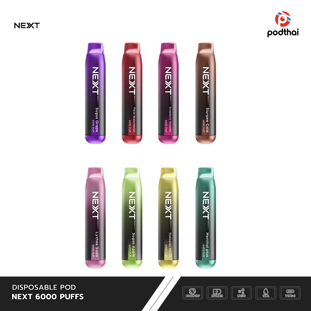 Next 6000 Puffs Disposable Pod