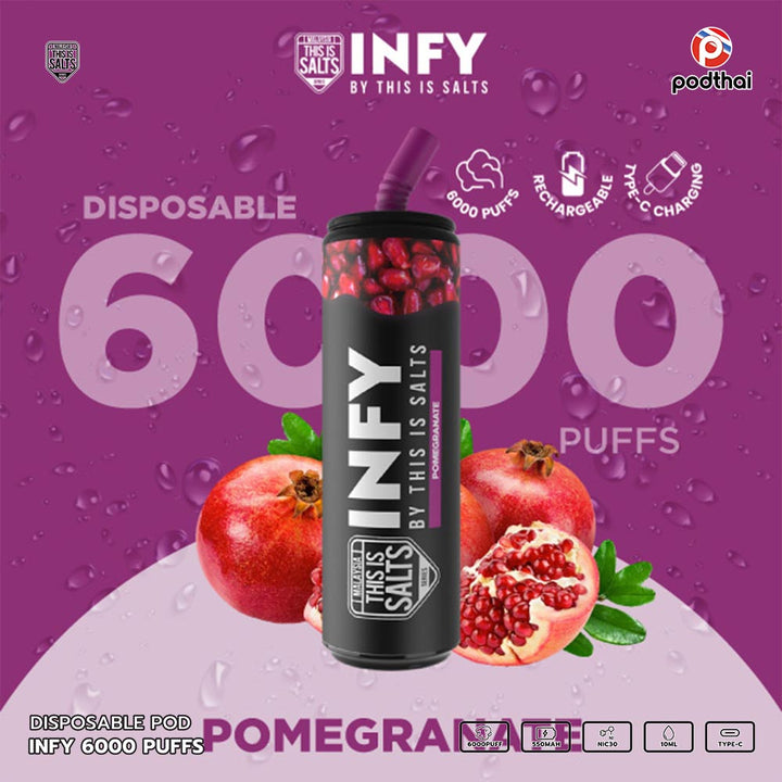 INFY 6000 Puffs Disposable