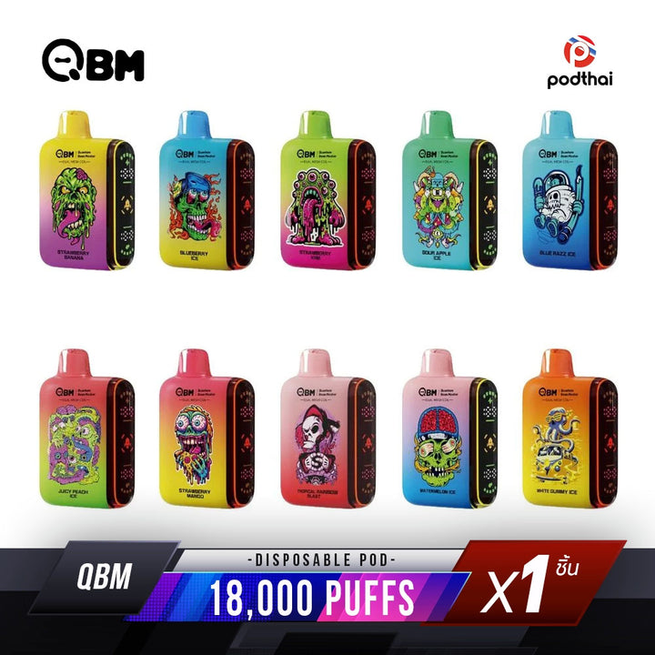 QBM 18000 Puffs Disposable Pod