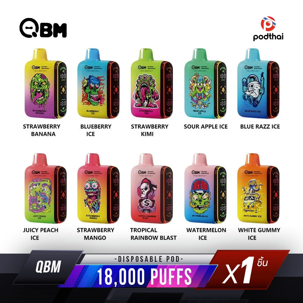 QBM 18000 Puffs Disposable Pod