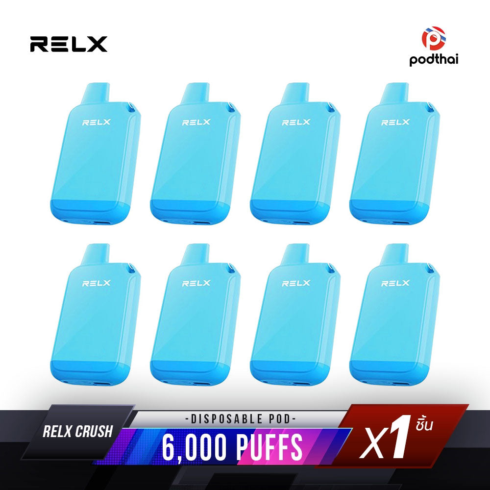 RELX CRUSH 6000 Puffs Disposable Pod