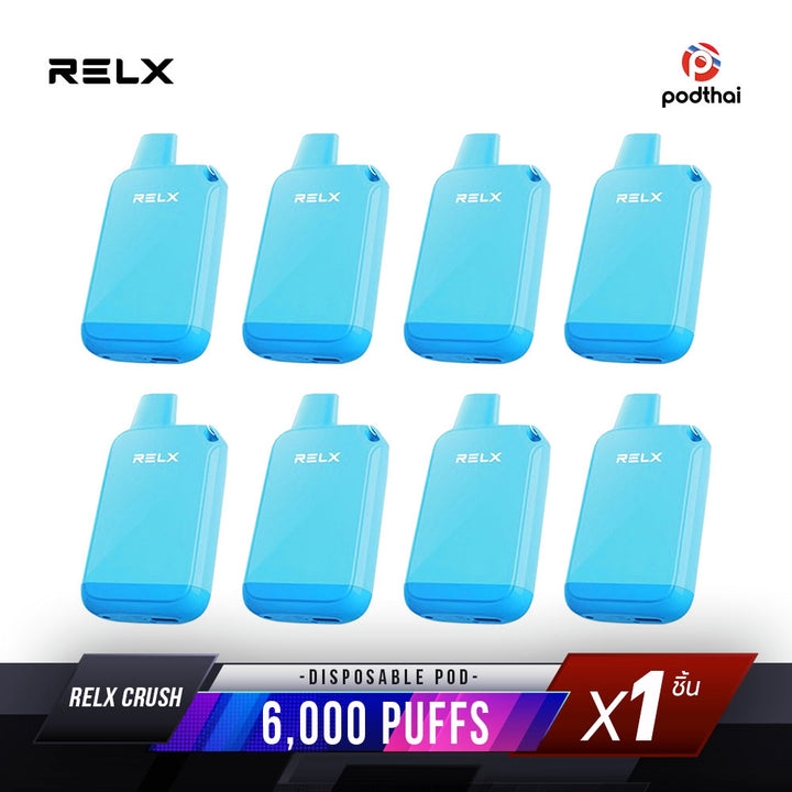 RELX CRUSH 6000 Puffs Disposable Pod