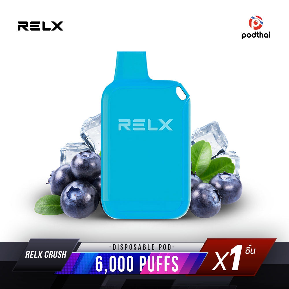 RELX CRUSH 6000 Puffs Disposable Pod