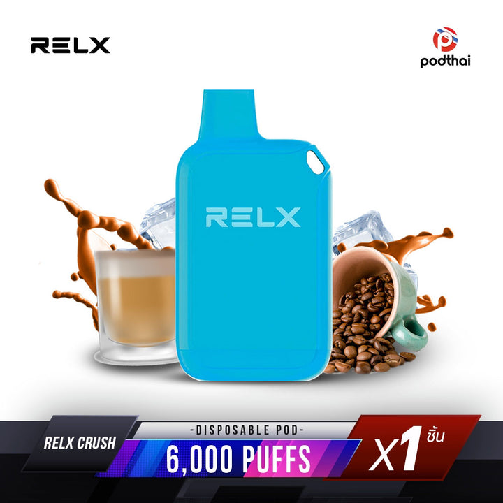 RELX CRUSH 6000 Puffs Disposable Pod