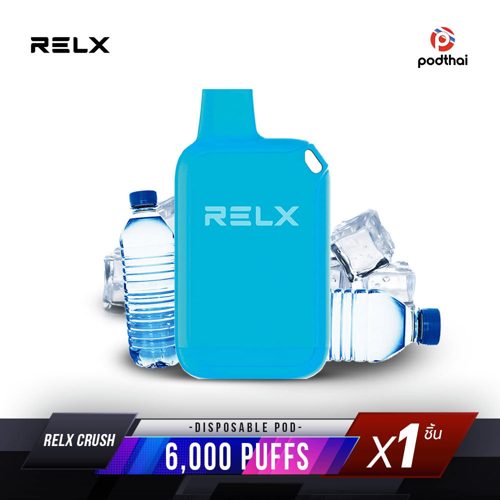 RELX CRUSH 6000 Puffs Disposable Pod
