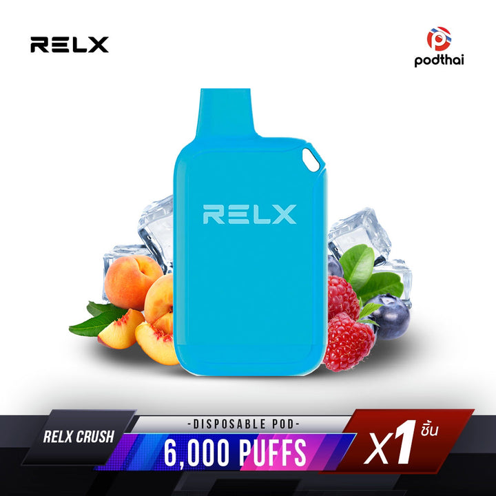 RELX CRUSH 6000 Puffs Disposable Pod