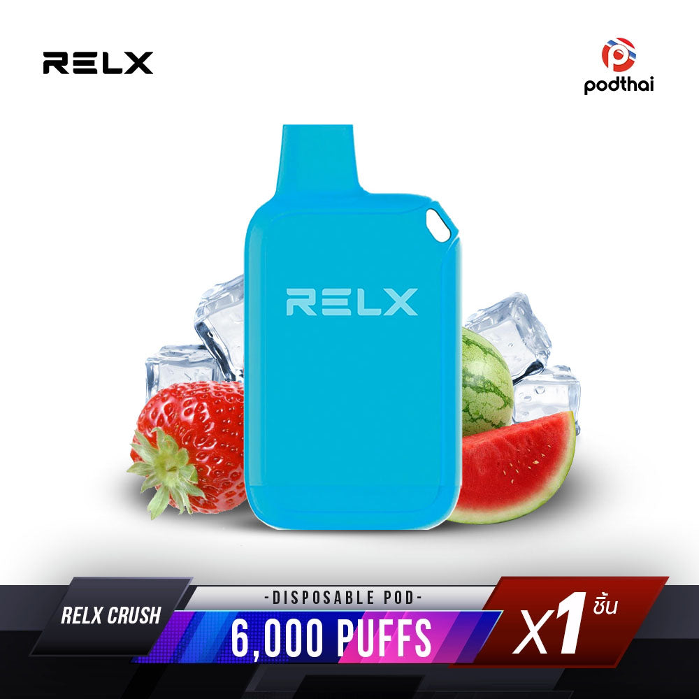 RELX CRUSH 6000 Puffs Disposable Pod