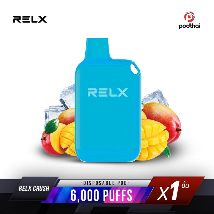 RELX CRUSH 6000 Puffs Disposable Pod