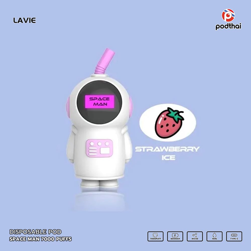Space Man 7000 Puffs Disposable Pod