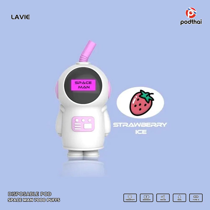 Space Man 7000 Puffs Disposable Pod