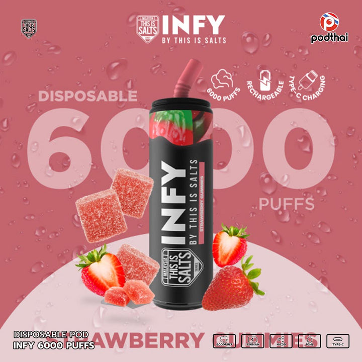 INFY 6000 Puffs Disposable