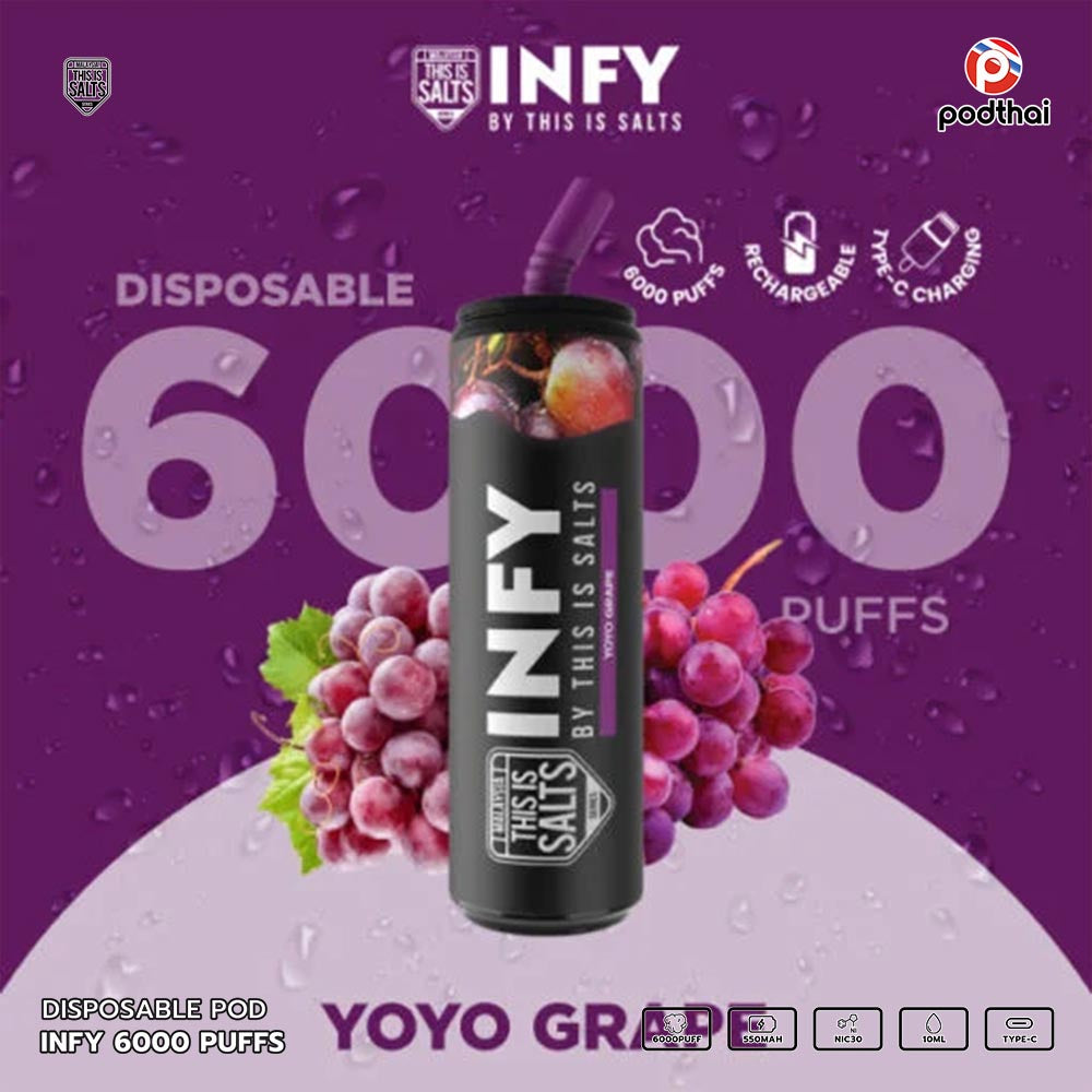 INFY 6000 Puffs Disposable