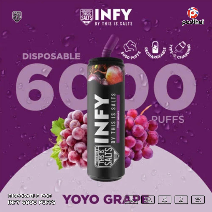 INFY 6000 Puffs Disposable