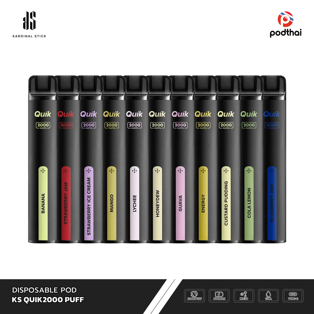 KS Quick 2000 Puffs Disposable