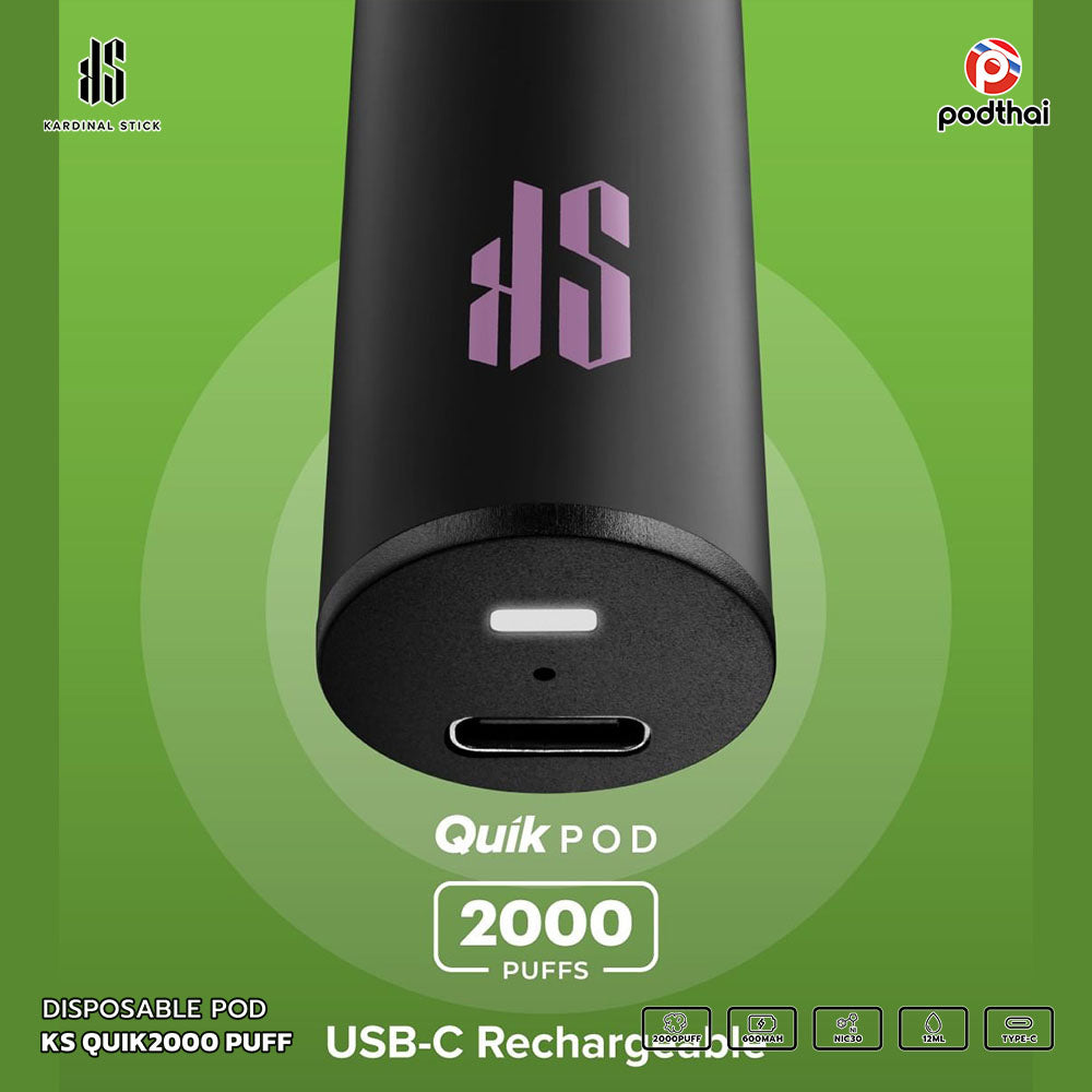 KS Quick 2000 Puffs Disposable