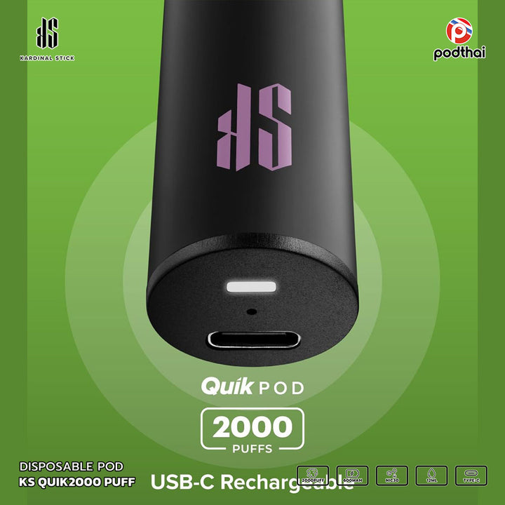 KS Quick 2000 Puffs Disposable