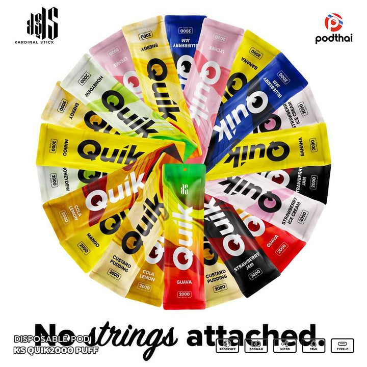 KS Quick 2000 Puffs Disposable